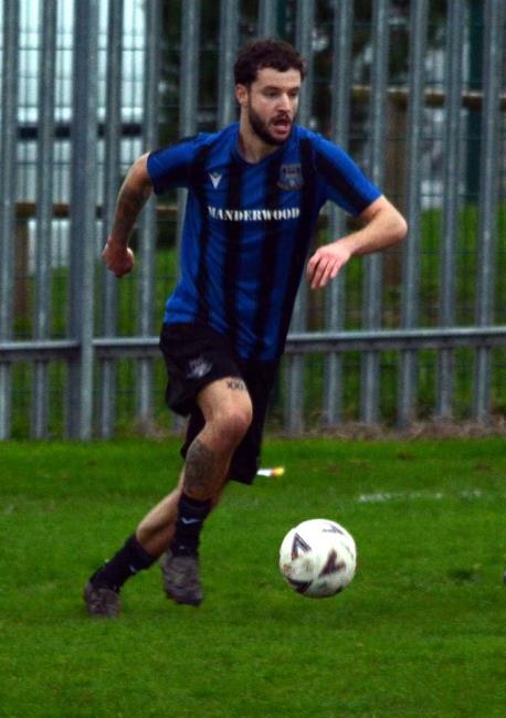 Leon Luby scored a terrific hat-trick for Hakin at Carew